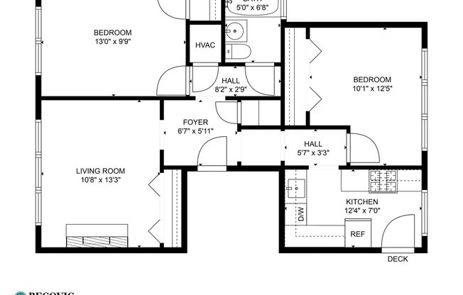 2 beds, 1 bath, 569 sqft, $2,450, Unit 1102-2nd Floor