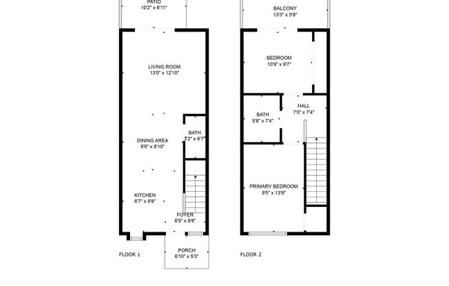 2 beds, 1.5 baths, $1,750, Unit # 19