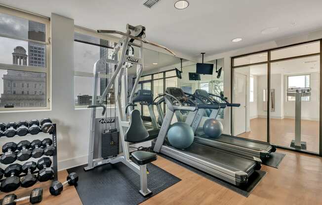 The Kirby - State-of-the-art sky fitness center