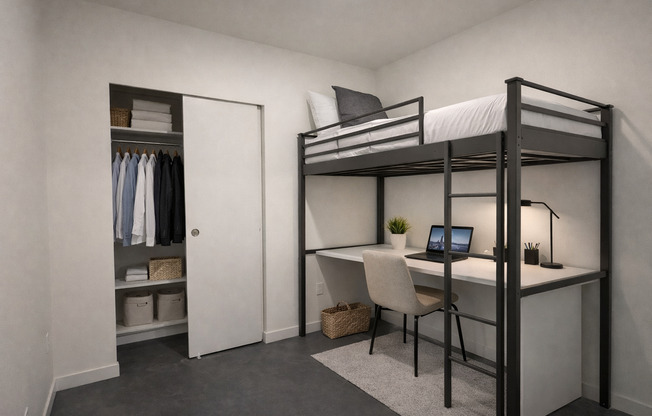 1 bed, 1 bath, 434 sqft, $2,095, Unit 202