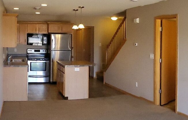 Move in August 8, 2025, and get August rent-free! Townhome in SW Rochester, MN, featuring 2 bedrooms, 2 baths, a private patio, and a 1-car attached garage. There is no monthly pet fee.