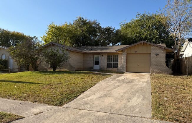 NICE 3 BEDROOM HOME WITH 2 FULL BATHS IN NORTH EAST IND. SCHOOL DISTRICT FEATURING VINYL PLANK "WOOD" FLOORING*CENTRAL HVAC SYSTEM*STOVE/RANGE*DISHWASHER*EASY ACCESS TO I-35, 410, RANDOLPH AFB, FT. SAM, & SHOPPING