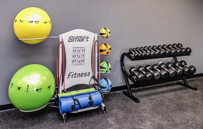 Fitness Center at The Parker in Papillion, NE