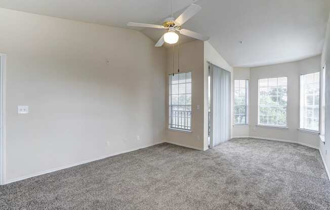 Bright and spacious bedrooms at Turnberry Isle Apartments in Dallas, TX.