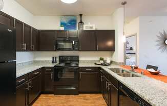 Gourmet Kitchen at Arterra Place Apartments in Aurora, CO