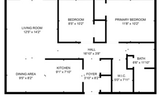 2 beds, 1 bath, 750 sqft, $710, Unit A204