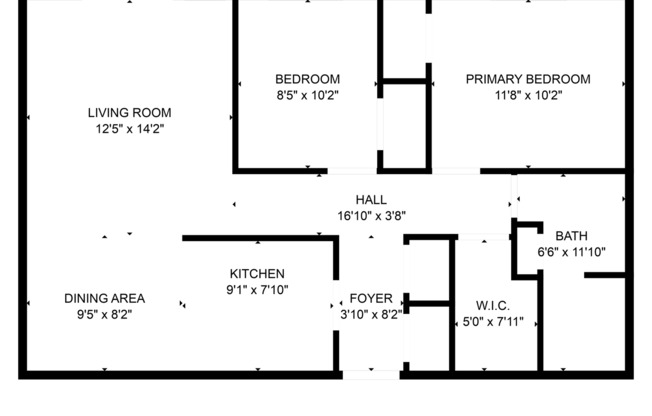 2 beds, 1 bath, 750 sqft, $710, Unit A204