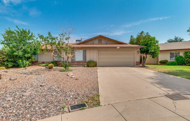 CUSTOM 3 BEDROOM TEMPE HOME WITH NEW FINISHES TOP TO BOTTOM!