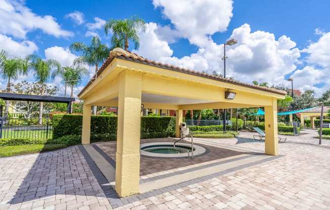 Hot Tub at Mission Club Apartments in Orlando, FL