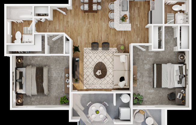 2 beds, 2 baths, 868 sqft, $3,230