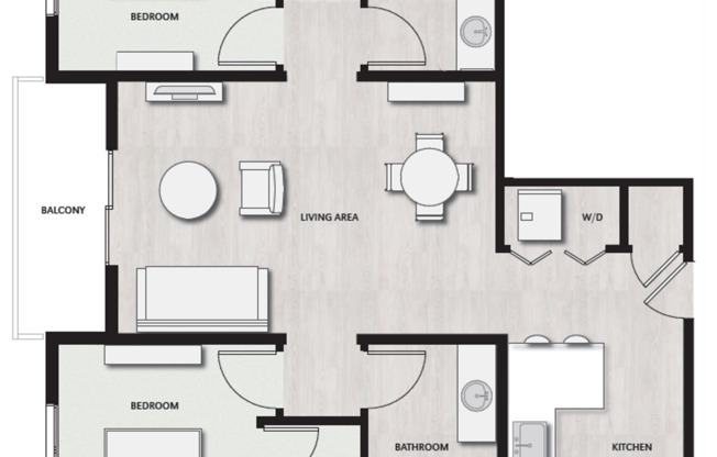 2 beds, 2 baths, 1,020 sqft, $3,195, Unit 982-313