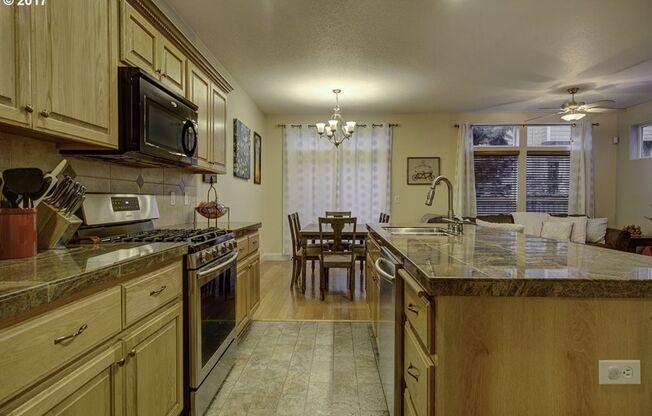 Bright & Spacious home with open floor plan great for entertaining.