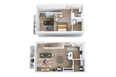 1 bed, 1.5 baths, 922 sqft, $2,900