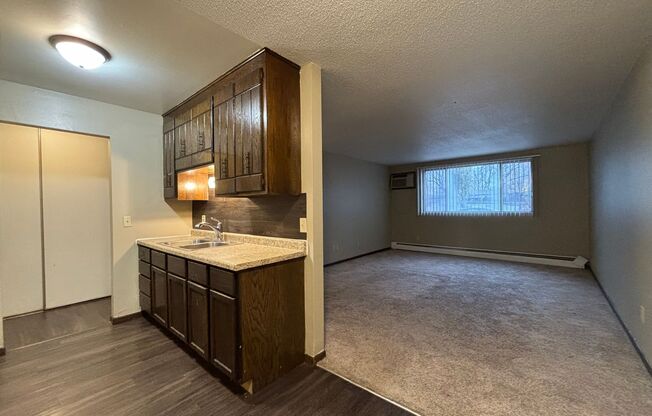 1 bed, 1 bath, 640 sqft, $895, Unit 105