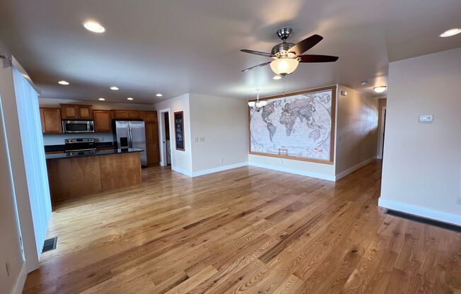 3-Bedroom Townhome with Double Garage & Private Fenced Yard