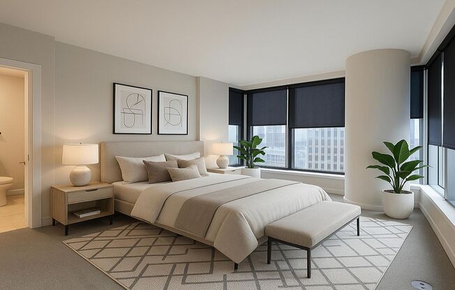 2 beds, 2 baths, $4,500, Unit UNIT 2604