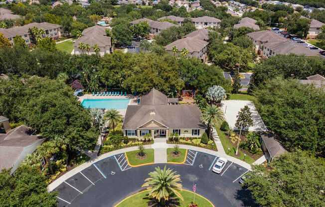 Aerial View of Clubhouse