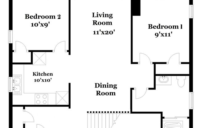 5 beds, 2 baths, 1,528 sqft, $7,249, Unit 727-D