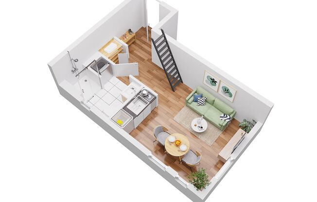 1 bed, 1 bath, 470 sqft, $2,015, Unit 705