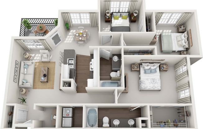 3 beds, 2 baths, 1,272 sqft, $1,770