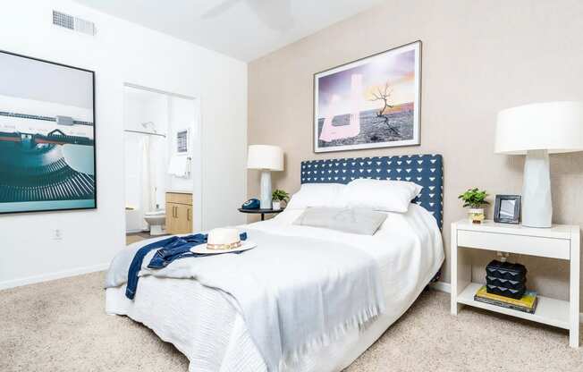 Carpeted Bedroom