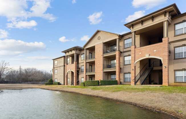 our apartments are located next to a body of water