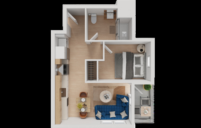 1 bed, 1 bath, 490 sqft, $2,995, Unit 812