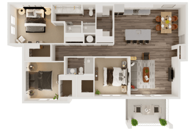 3 beds, 2 baths, 1,616 sqft, $2,180