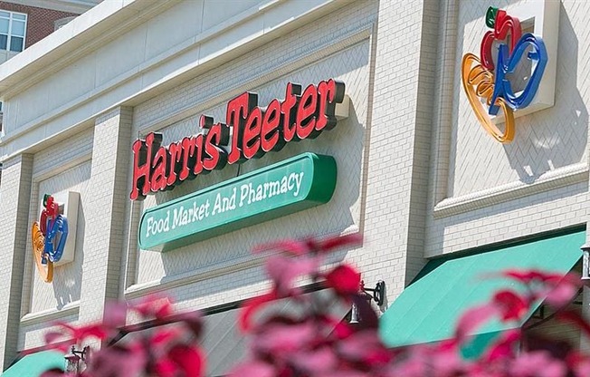 a store sign on the side of a building