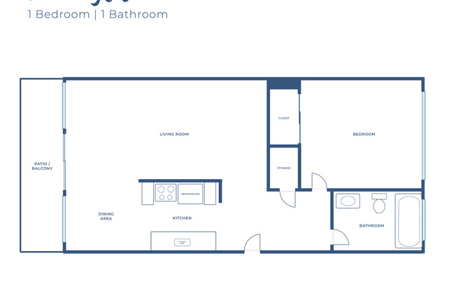 1 bed, 1 bath, 605 sqft, $1,495, Unit Unit 13