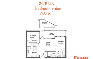 1 bed, 1 bath, 960 sqft, $1,599, Unit 214CH