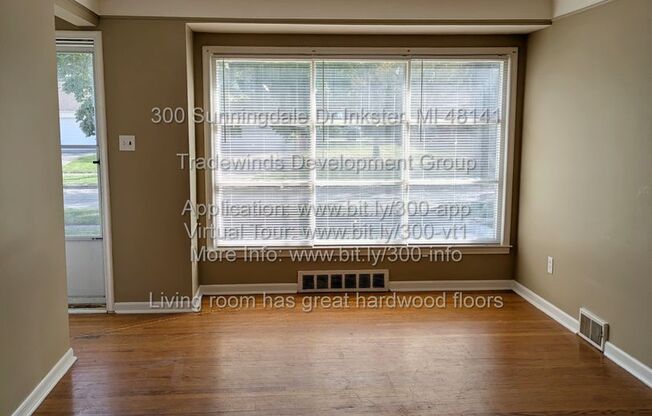 300 Sunningdale, Inkster 3bed/1bath with great eat in kitchen and nice back yard located in Inkster