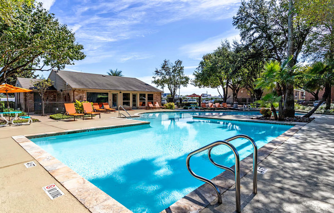 Pool View at The Reserve at City Center North, Houston