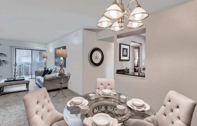 Maison De Ville Model Dining Room