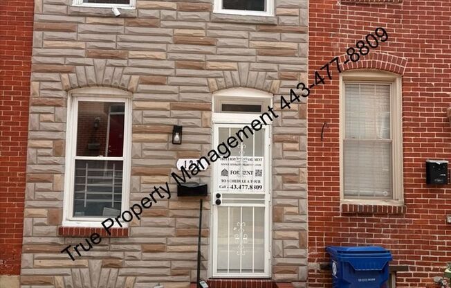 Spacious 2-Bedroom, 1.5-Bath Townhome in East Baltimore – $1,400/Month