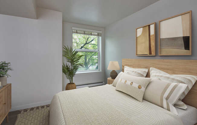 Bedroom with Hard Surface Flooring