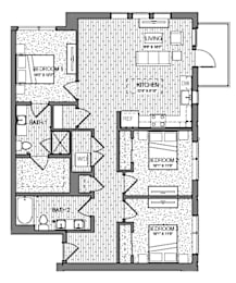 3 beds, 2 baths, 1,310 sqft, $3,712