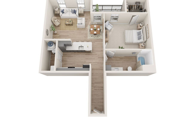 1 bed, 1 bath, 759 sqft, $1,185