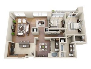 2 beds, 2 baths, 1,808 sqft, $7,657