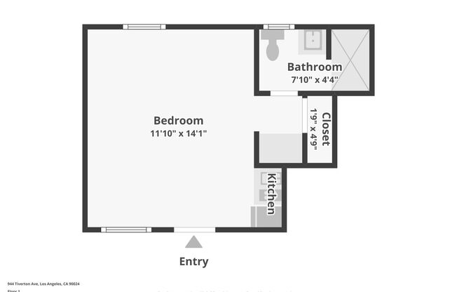 Studio, 1 bath, 325 sqft, $2,298, Unit 20