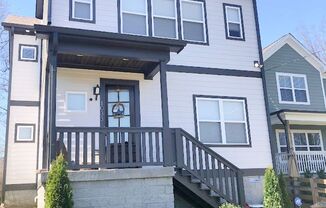 OFFERING HALF OFF THE FIRST MONTH'S RENT!! Gorgeous 3 Bed 3 full bath in the heart of Nashville! Huge fenced in yard! Washer and dryer included!