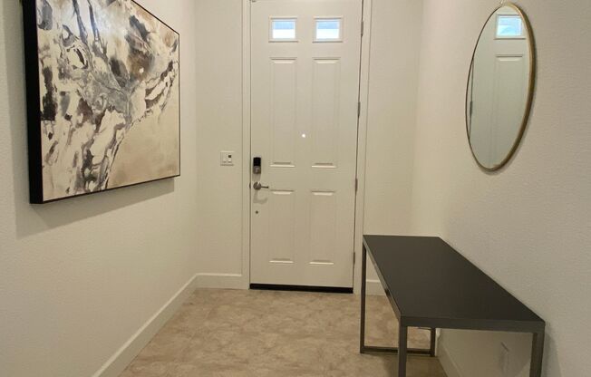 FULLY FURNISHED - BRAND NEW 4 BED, 2.5 BATHS, 2 CAR GARAGE, 1 STORY IN NORTH LAKE COMMUNITY, NORTH NATOMAS
