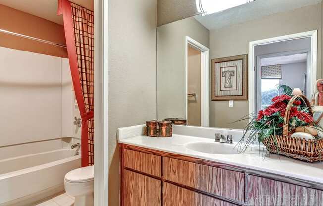 Luxurious Bathrooms at The Seasons Apartments, San Ramon, California