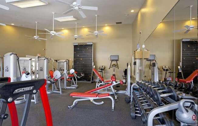 Fitness Center  at Stone Gate Apartments, North Carolina
