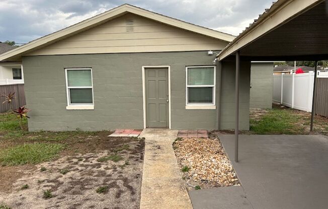 Two bedroom one bath home