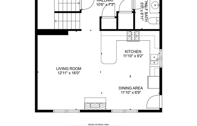 2 beds, 1.5 baths, 1,250 sqft, $3,100, Unit A