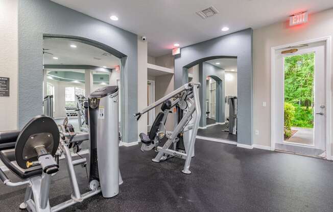 Fitness Center Strength and Conditioning Equipment at Portofino Apartment Homes, Tampa, Florida