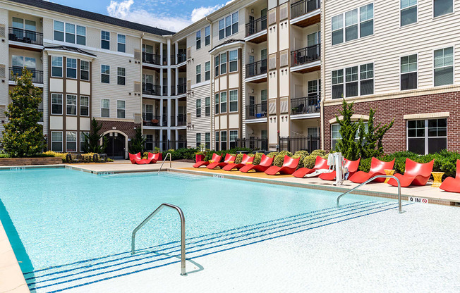 Blue Cool Swimming Pool at Aspire Apollo, Camp Springs