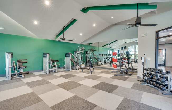 24-Hour State-of-the-Art Fitness Center.