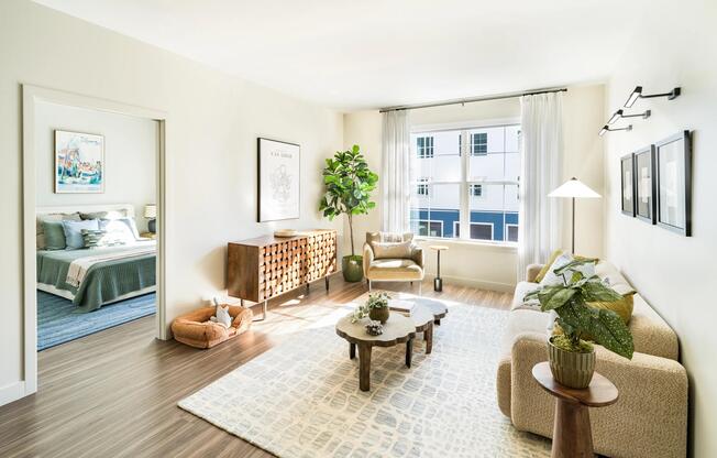 Soft sunlight, coastal tones, and thoughtful design make this Modera South Shore home feel open, grounded, and effortlessly comfortable.